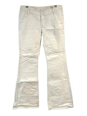 Express Women’s Fit and Flare Jeans in White Size 8